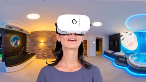 360 Grad Rundgang Spa mit der VR Brille erleben