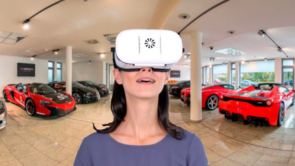 360 Grad Geschäfte mit jeder VR-Brille in 3D erleben.