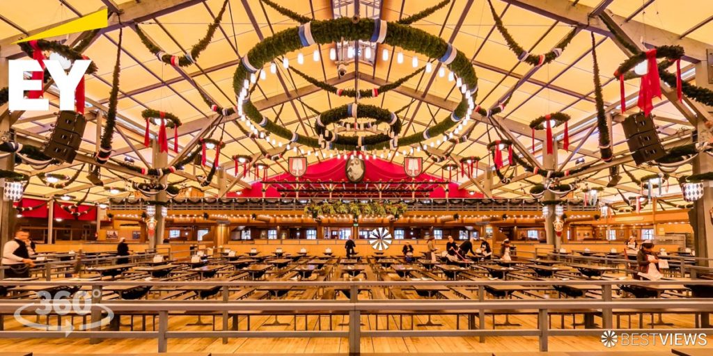 virtueller 360° Rundgang Oktoberfest-Wiesn München