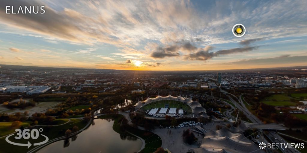Entdecke ELANUS von Ursula Poznanski im virtuellen 360 Grad Flug