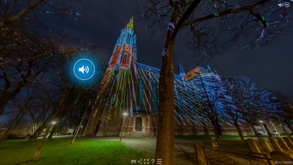 360 Grad directional Surround-Sound