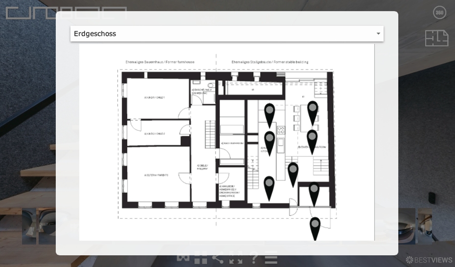 Interaktive Grundriss Funktion