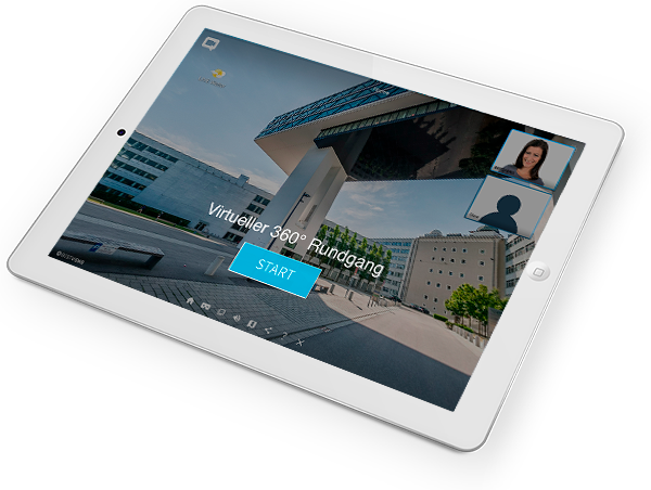 Ein virtueller Rundgang mit vielen Interaktionen. Lassen Sie sich inspirieren!