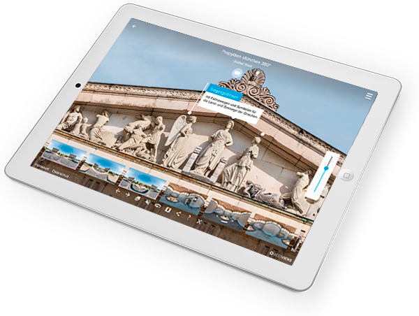 virtuelle Propyläen in 360° erleben