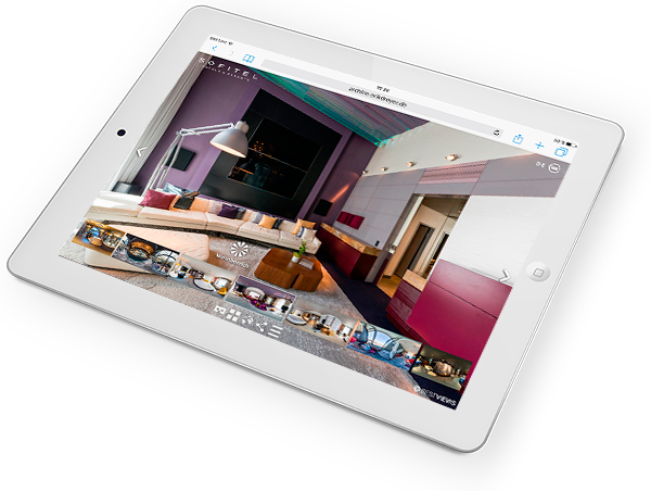 virtuell 360 Grad Hotels mit dem Smartphone erleben