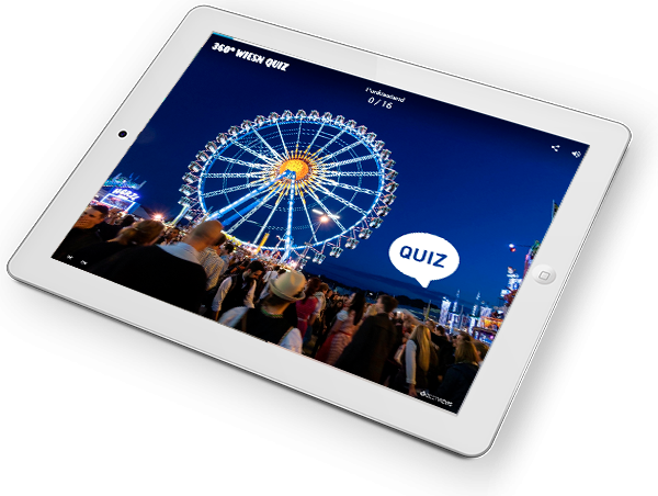 Virtuelles Oktoberfest Quiz am iPad erleben