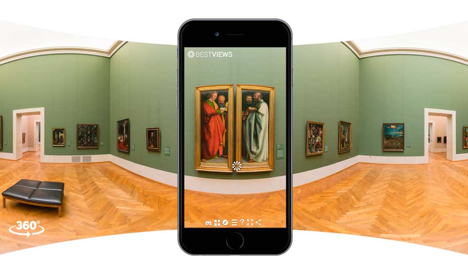 Im 3D Rundgang Meisterwerke in der alten Pinakothek München erleben