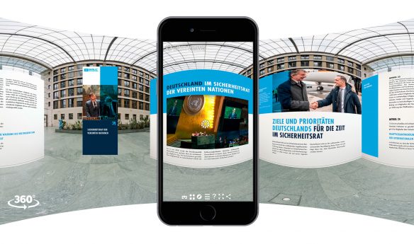 Iphone virtuelle Ausstellung - 75 Jahre Vereinte Nationen