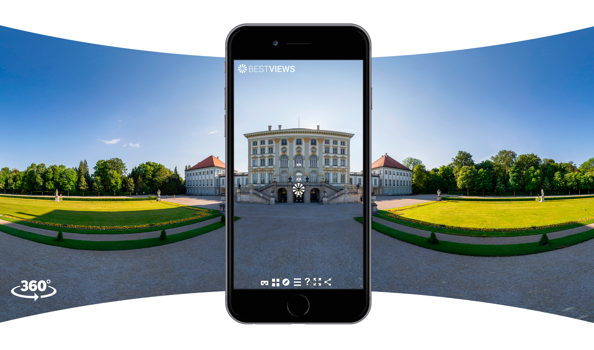 virtueller Rundgang München Morgen mit dem Smartphone erleben
